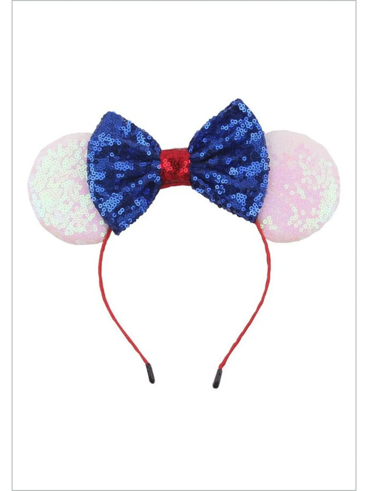 Patriotic Mouse Sequin Headband