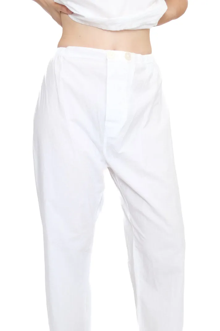 PJ Pants,  White