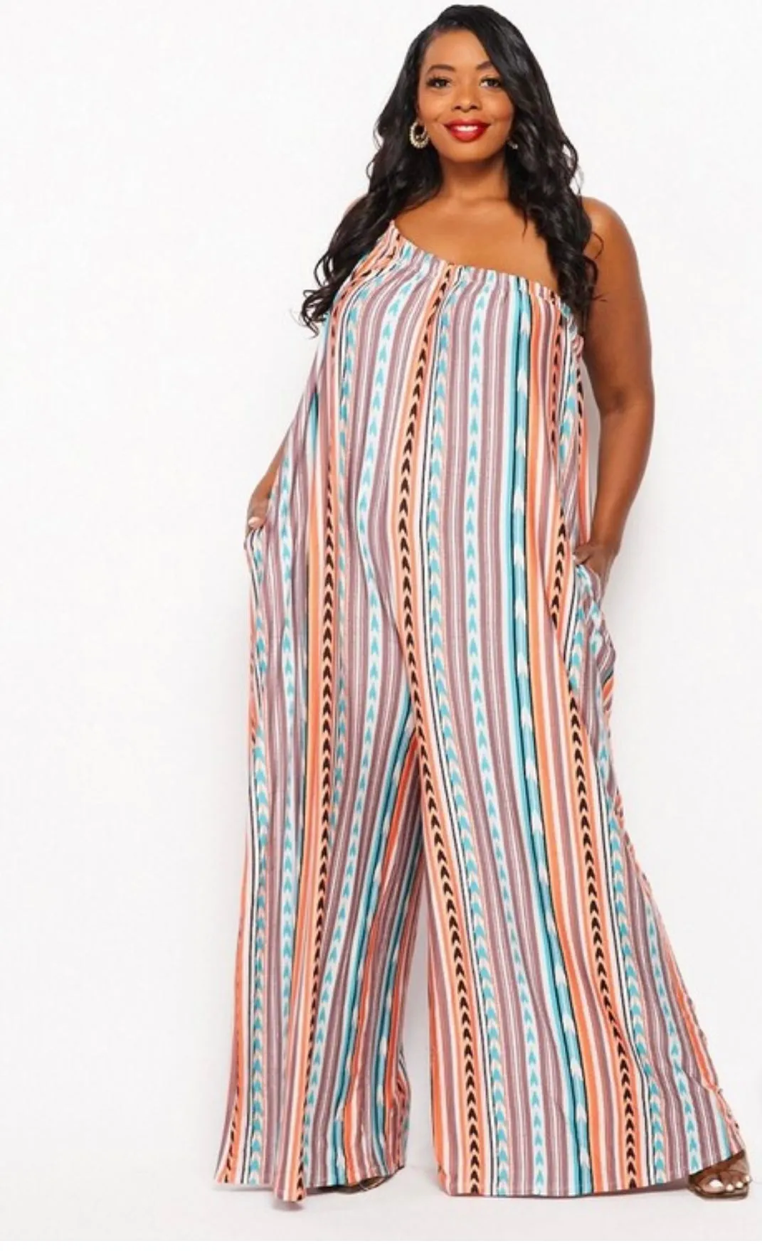 PLUS SIZE "Kenya" Jumpsuit