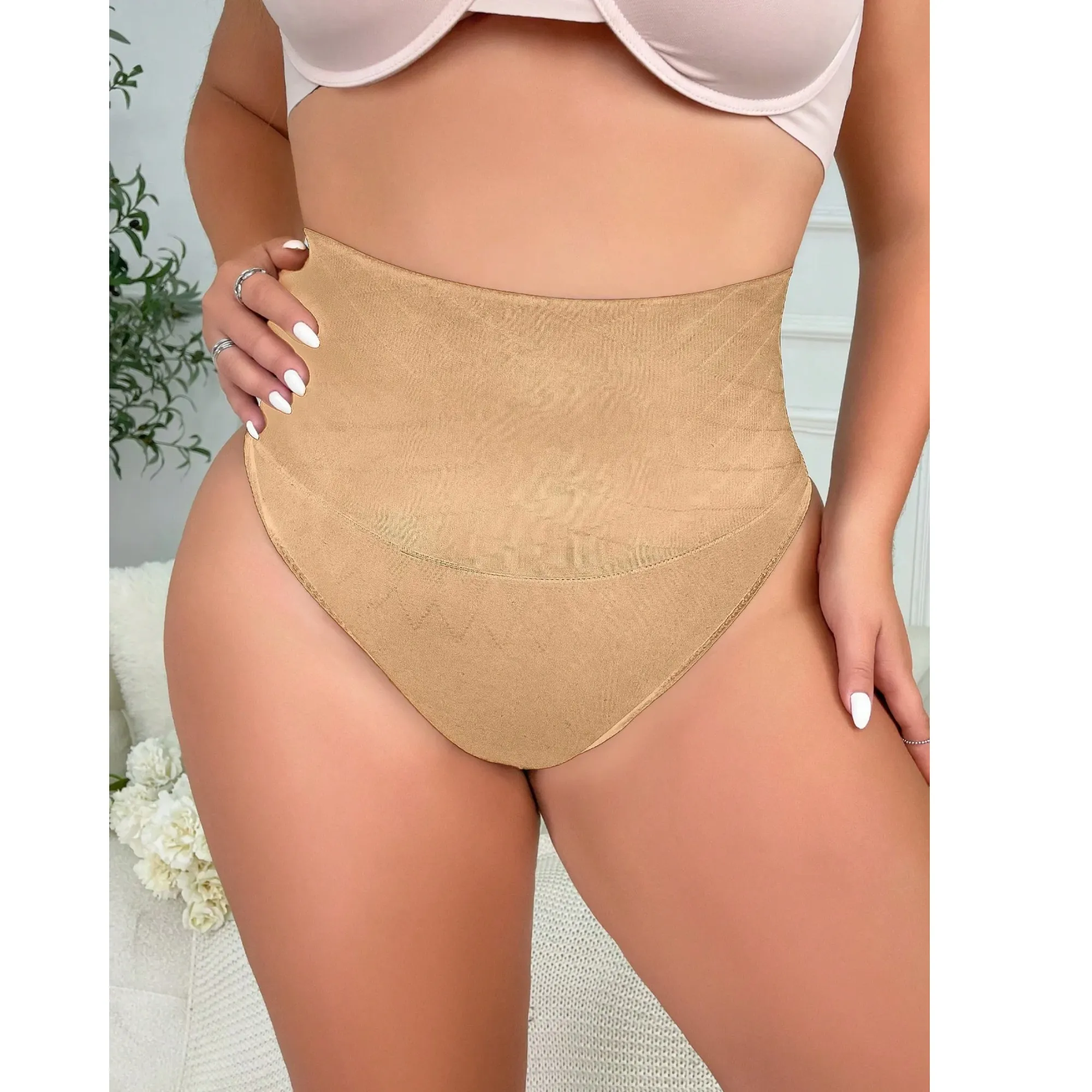 Plus Size Women's Shapewear Thong