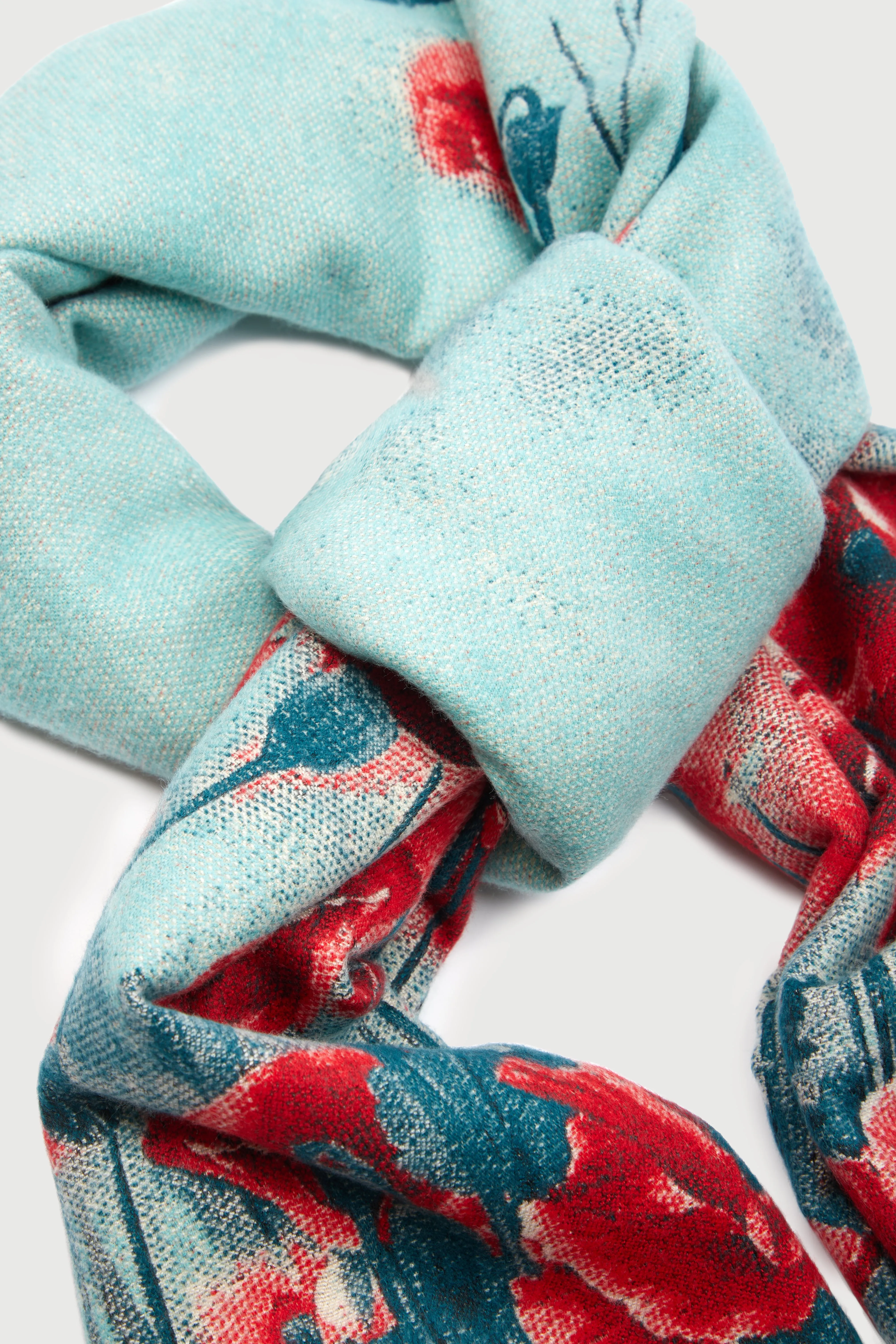 Poppy Bold Reversible Scarf