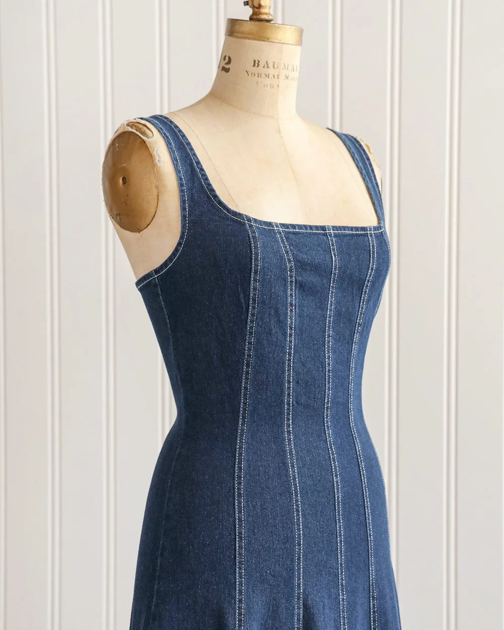 Quinn Denim Midi Dress