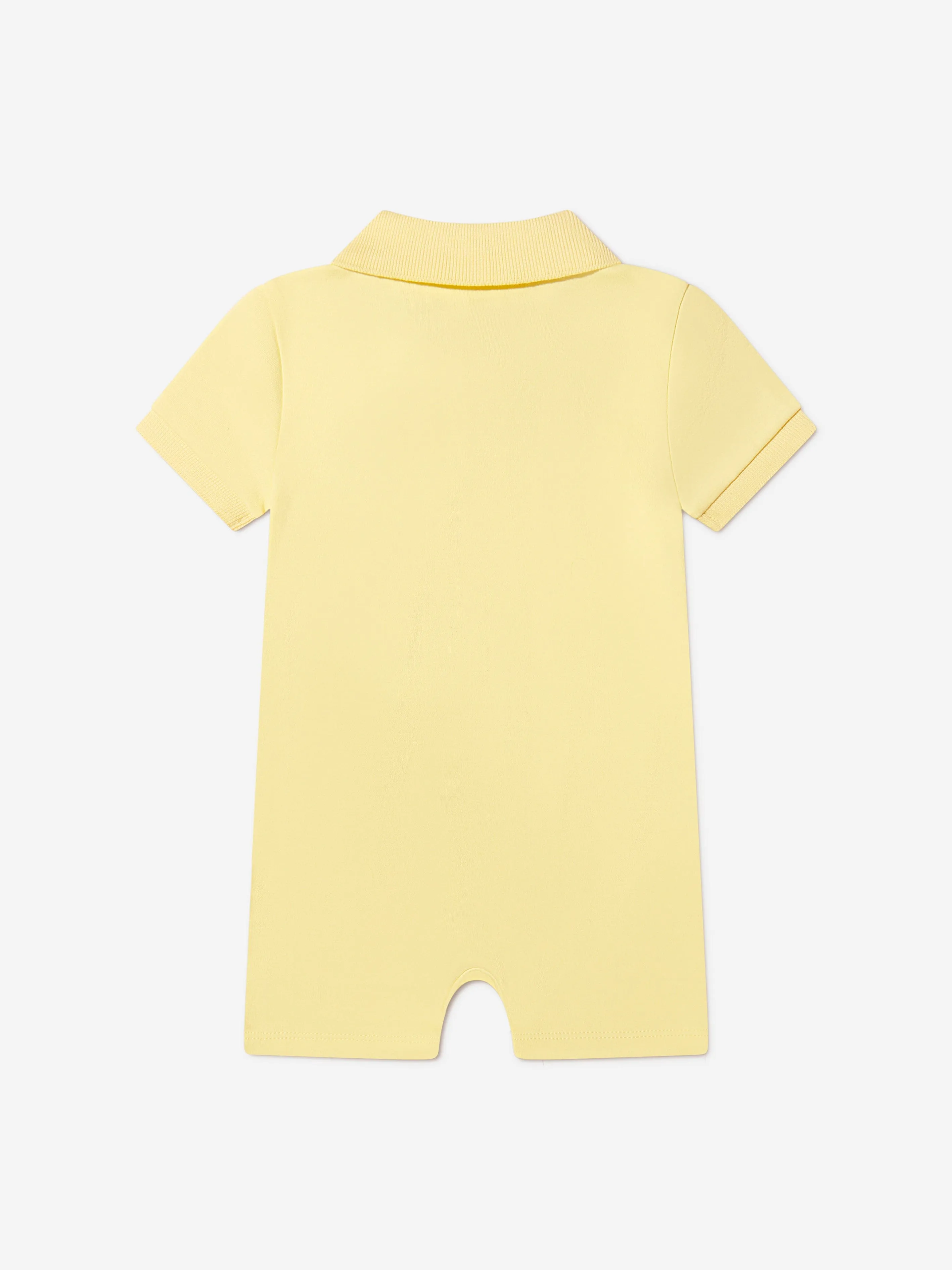 Ralph Lauren Baby Boys Polo Romper in Yellow