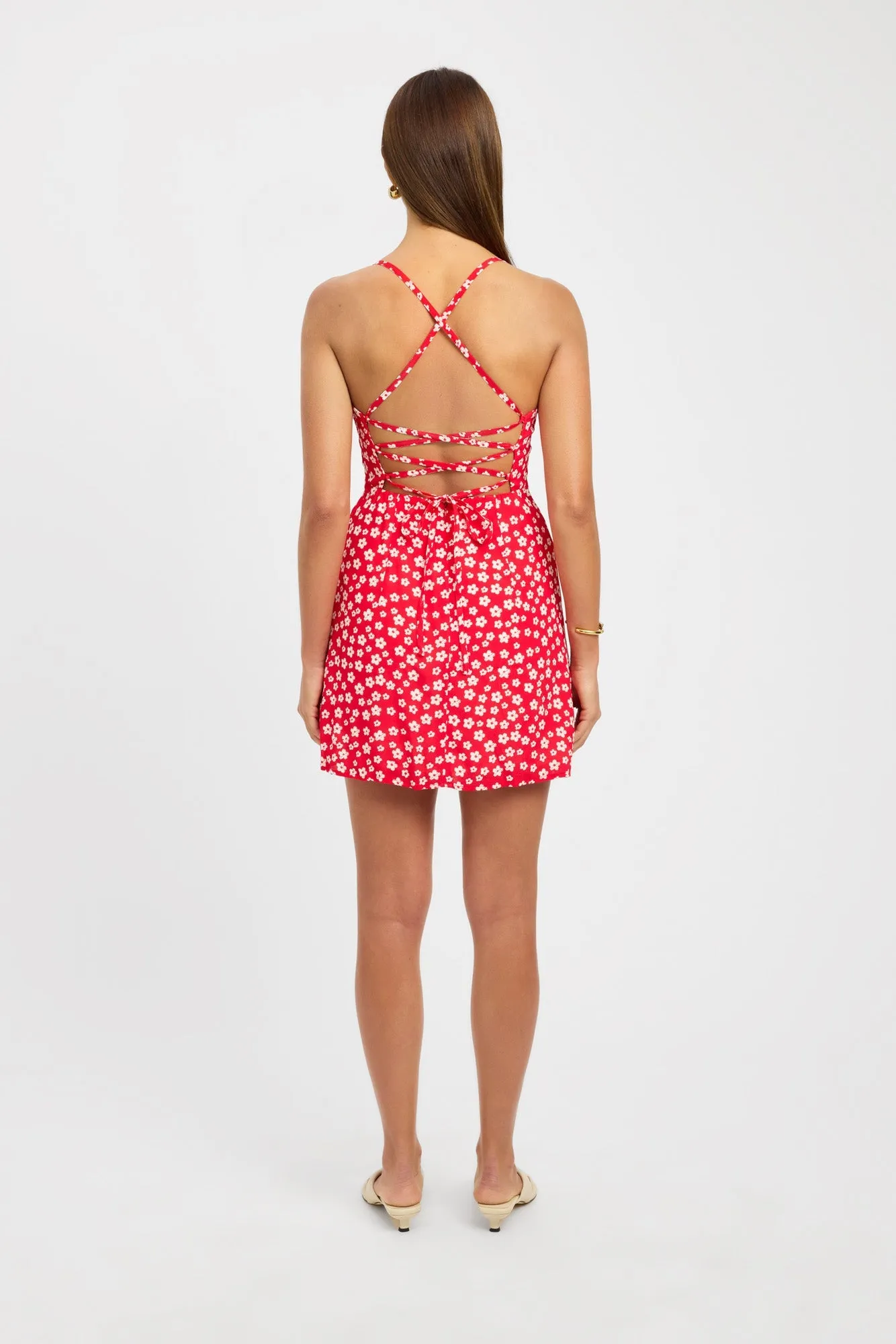 Scarlet Cross Back Dress