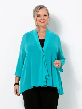 Seafoam Georgette Jacket