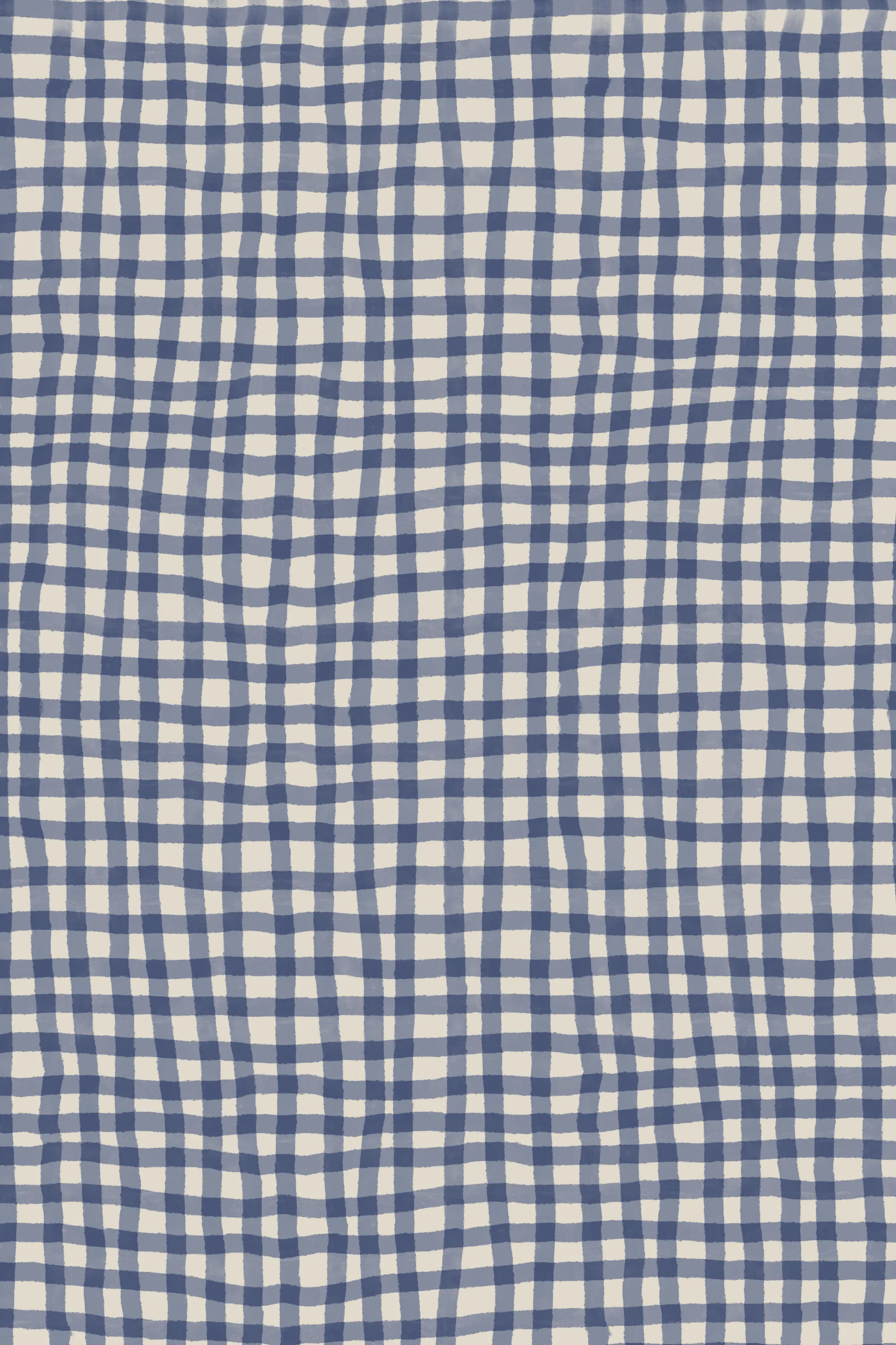 Seraphina - Painted Check Soft Blue