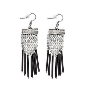 Shaman Mine Earrings In Black