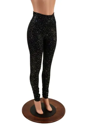 Star Noir High Waist Leggings