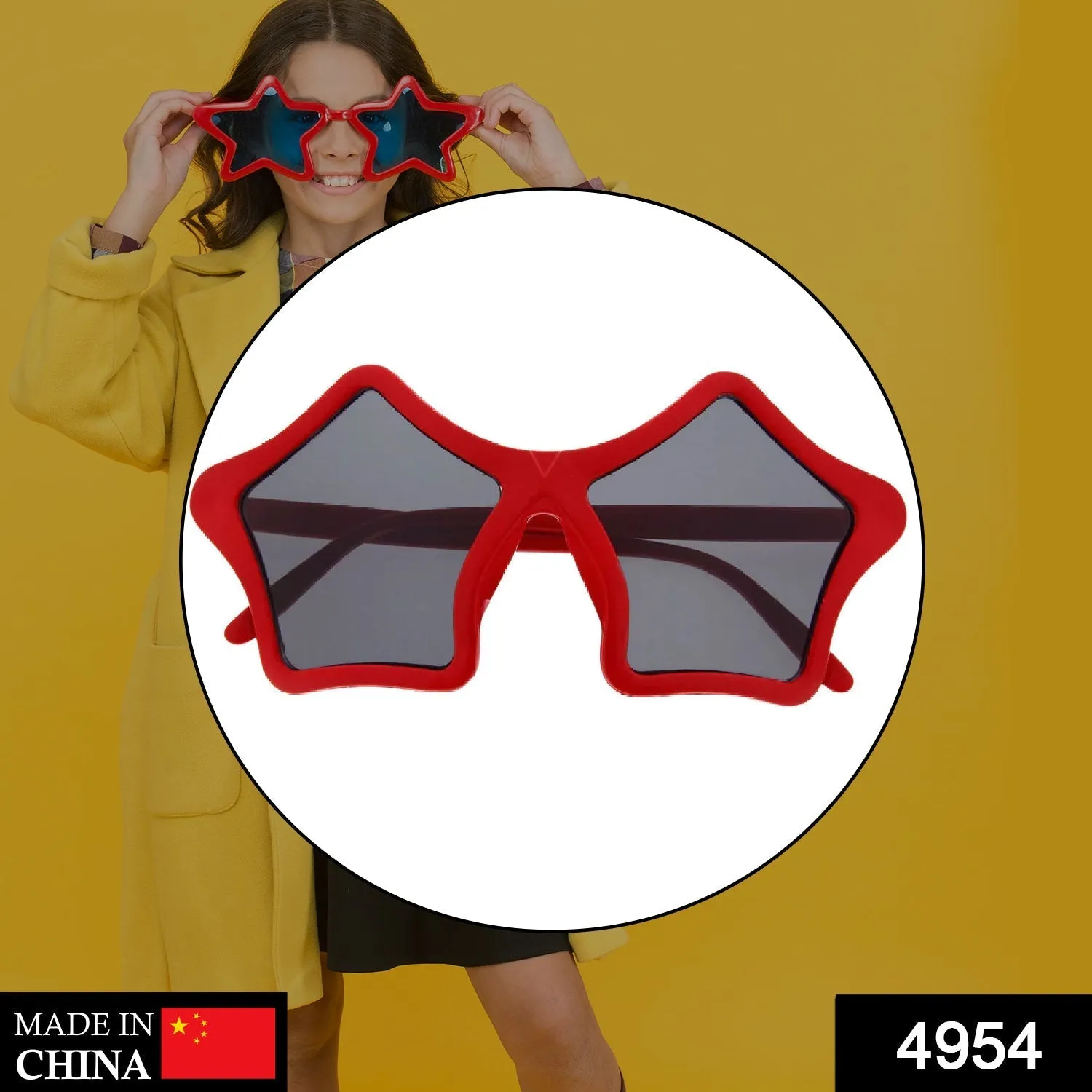 Star Shape Sunglasses Cute Stars Frame