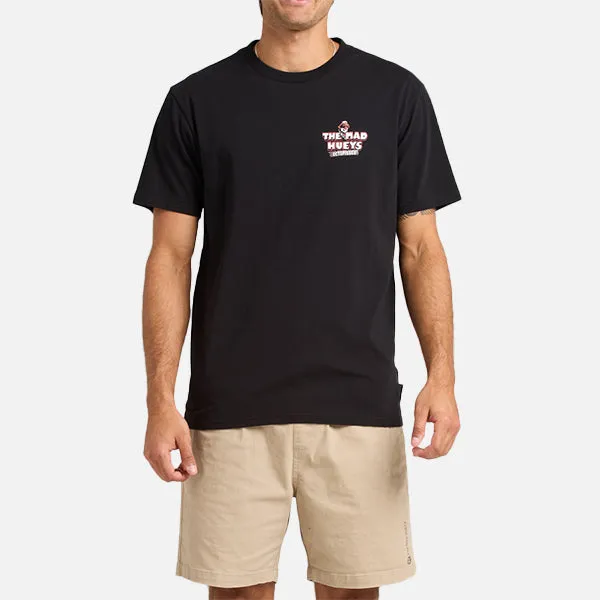 The Mad Hueys Octopissed Tee - Black