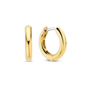 Ti Sento Gold Tone Small Hoop Earrings