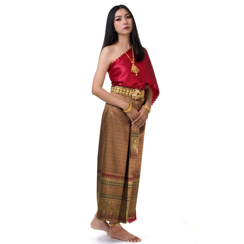 Traditional Chut Thai Dress Ananya Elegance