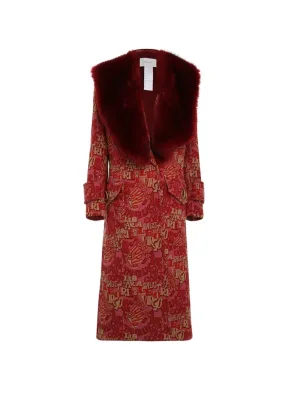 ZIMMERMANN - Kaleidoscope Faux Fur Coat